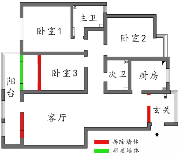 台州装修,室内采光和动线的流畅